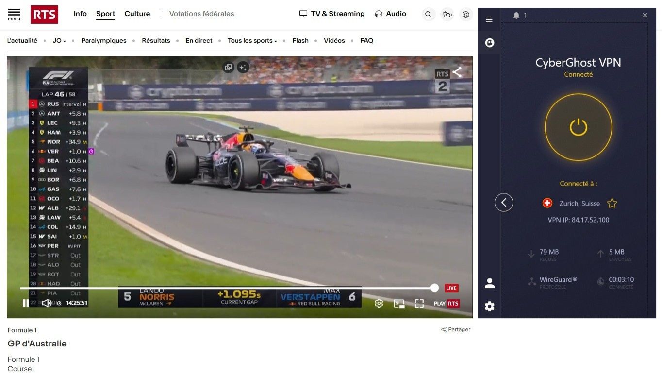 RTS bloqué en France